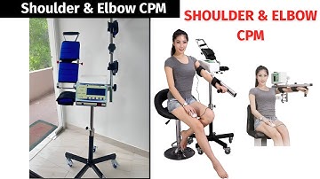 How to Use Elbow & Shoulder CPM Machine | Best Physiotherapy for Joint Stiffness Recovery