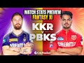 Kolkata vs punjab match 42 kkr vs pbks today match prediction kkr vs pbks stats  who will win