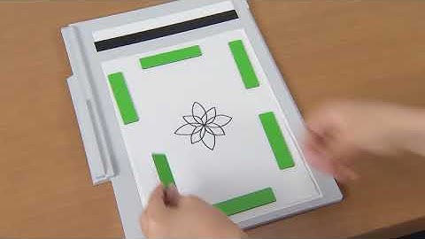 [BrotherSupportSewing] Attaching the scanning frame for My Design Center with scan