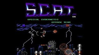 Полное прохождение денди ( Dendy, Nes ) - S C A T  Special Cybernetic Attack Team / Спец команда