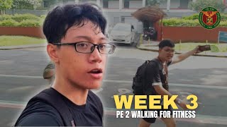 Isko: (Week 3) PE 2 Walking for Fitness at UPD Academic Oval! Wealth