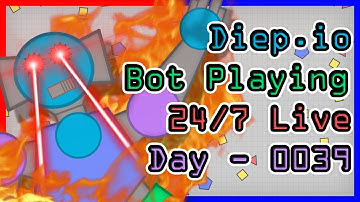 Diep.io - Bot Playing - 24/7 Live🔴 - Day 0039 - NCS Music