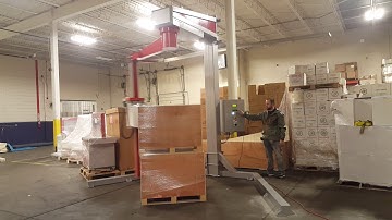 Eagle 2200 B (3-Post) Rotary Arm Stretch Wrapper