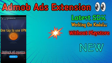 Admob Ads Extension For Kodular | Latest version | Without Playstore
