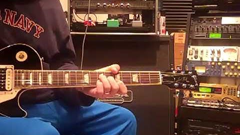 Mesa/Boogie Triaxis sound test w/les paul