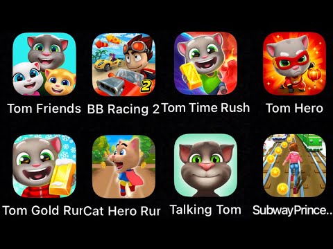 Tom Friends,Talking Tom Gold Run,Subway Princess Runner,Tom Angela,Panda Hero Run,Tom Time Rush,Tom.