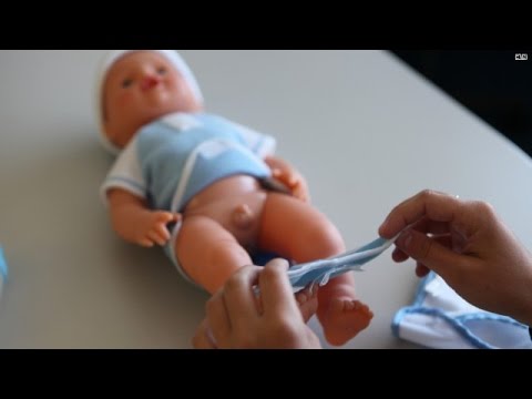 A mom was shocked to find an anatomically correct male baby doll while play...