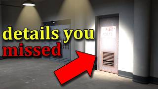 you missed these details in 2fort's blu sewers