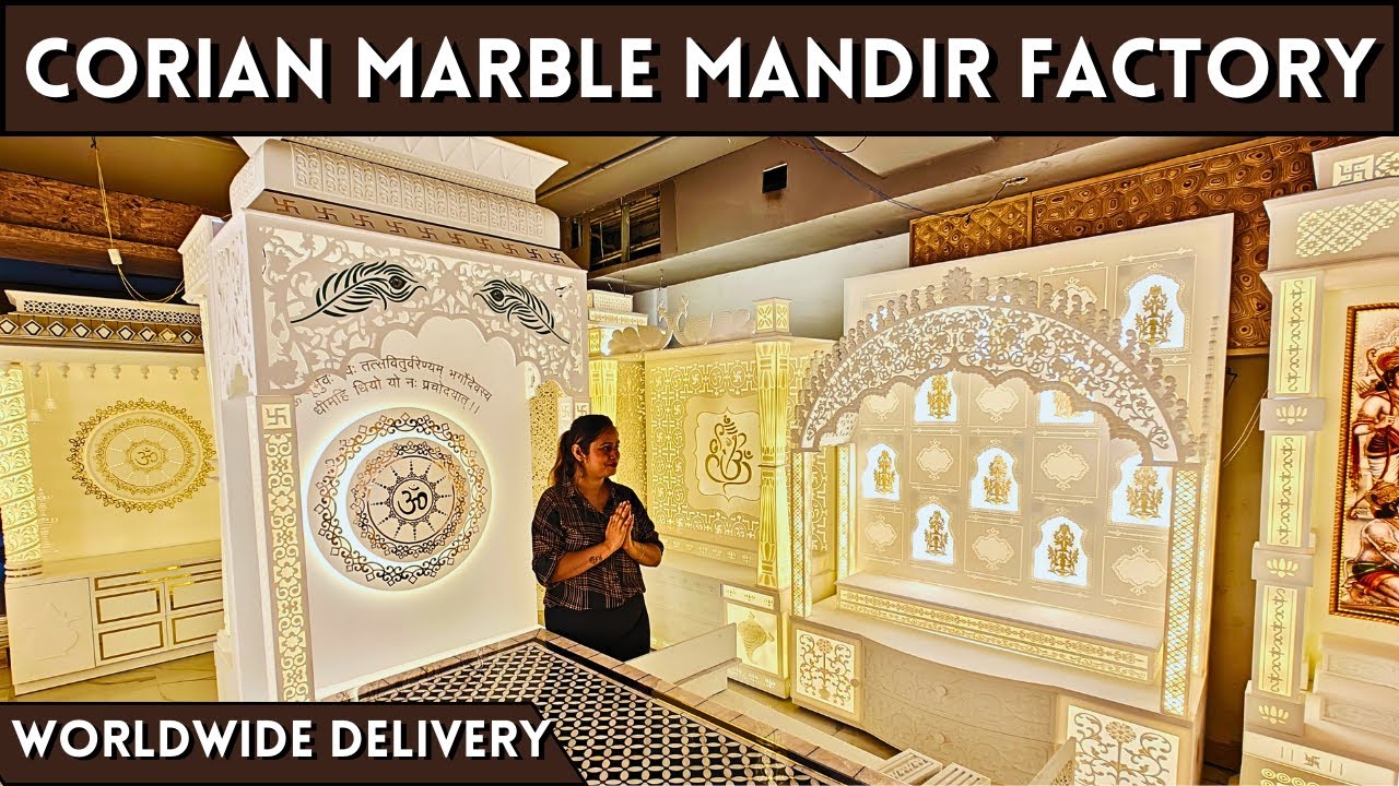 Corian Marble Mandir Market in Kirti Nagar Furniture Market in Delhi
