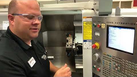 Haas SL-20 Lathe Setup