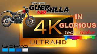Royal Enfield Guerrilla 450 in Glorious 4k !