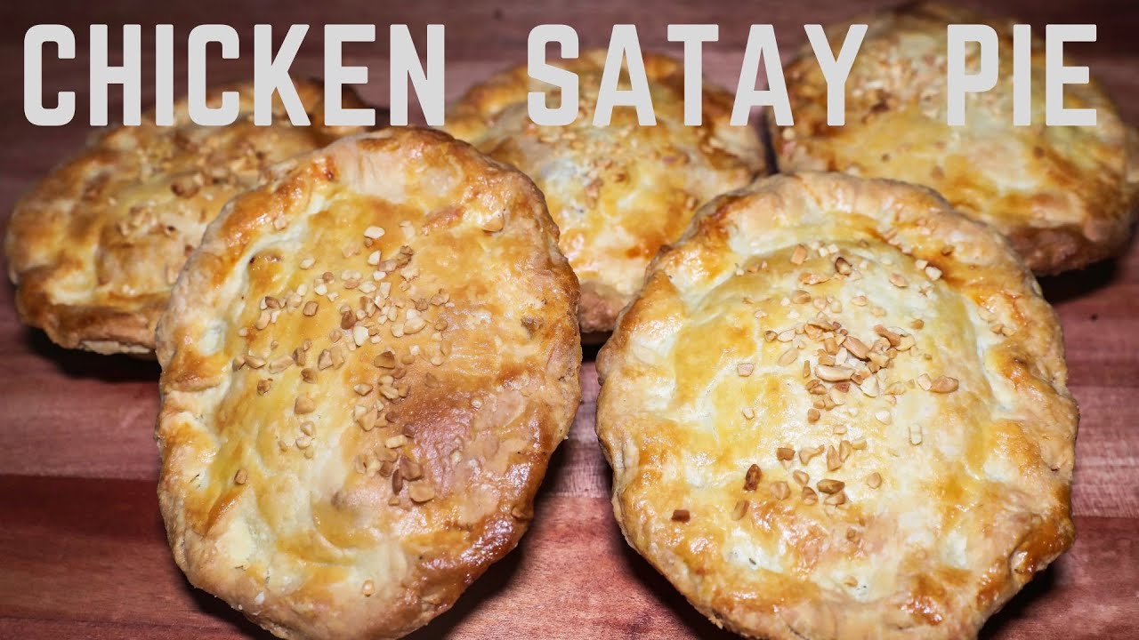 Satay Chicken Pie- Delicious - YouTube