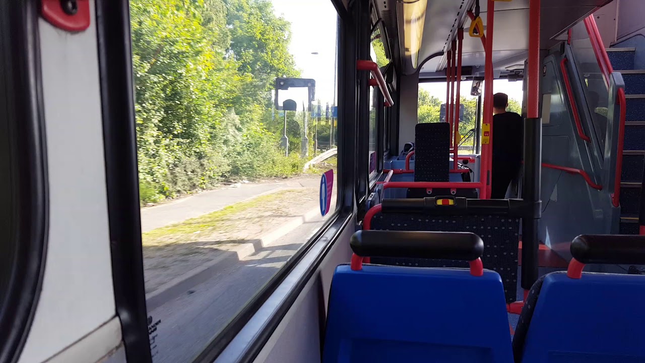 The Green Bus 312 Volvo B7 - accelerating to 60mph
