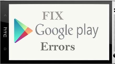 How To Slove Any Google Play Store Error!!!! (Root) (Very Easy)
