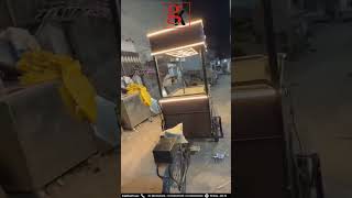 Premium Customised SS Tulfi Cart | LED Street Food Cart Design | Mobile Food Cart by GK Industries