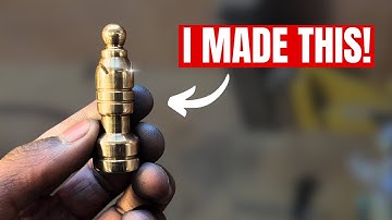 TURNING A FULL CUSTOM CHESS SET! Pt. 1 - The Golden Bishop