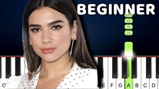 Houdini - Dua Lipa | BEGINNER PIANO TUTORIAL