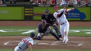STL@CIN: Frazier strokes an RBI double, plates Votto