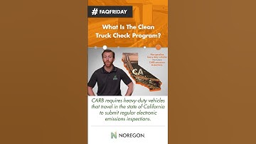 What is the Clean Truck Check program? #faqfriday  #dieselmechanic #dieseltech