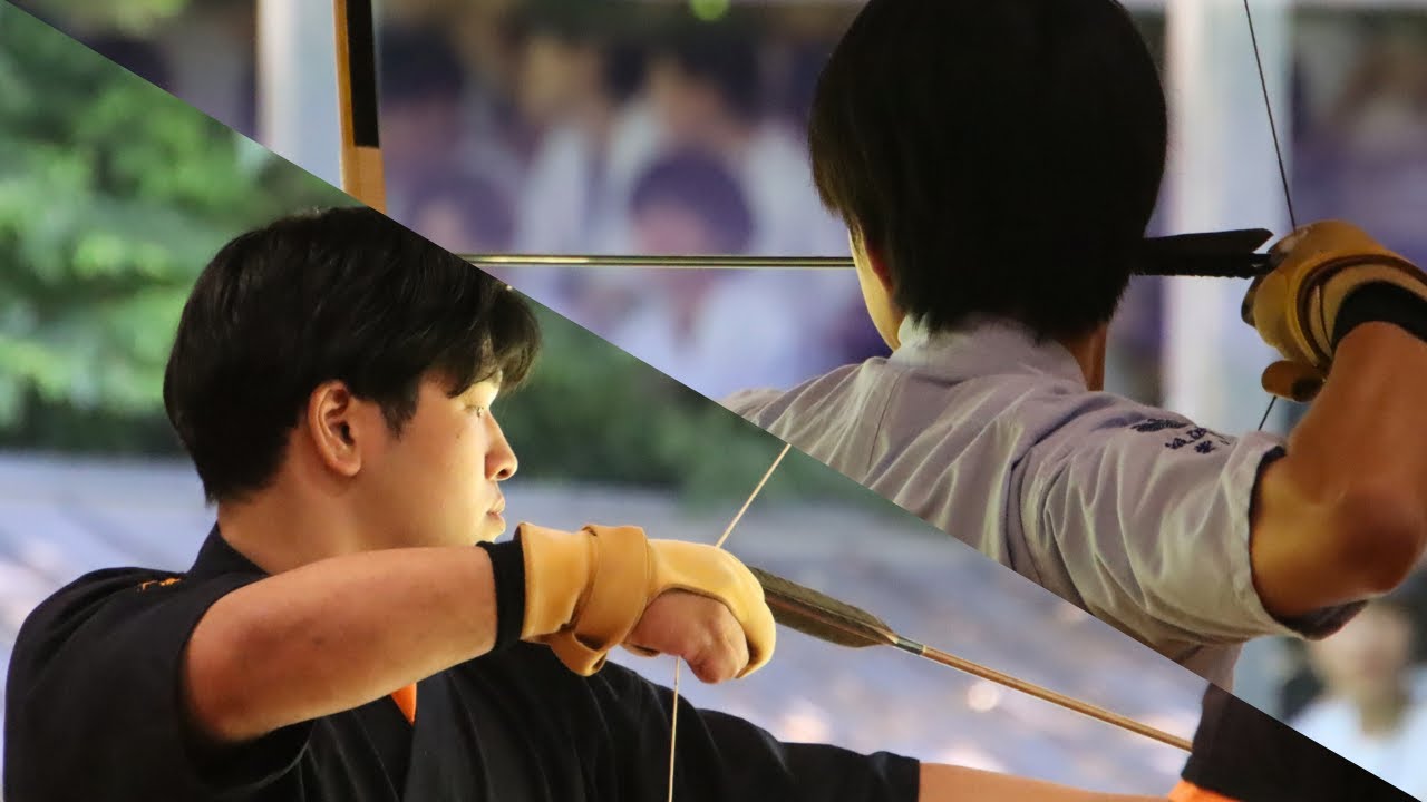 第37回全国大学弓道選抜大会男子の部3位決定戦　法政大学対筑波大学