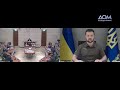 Нападением на Украину РФ только начала агрессию против Европы. Обращение Зеленского