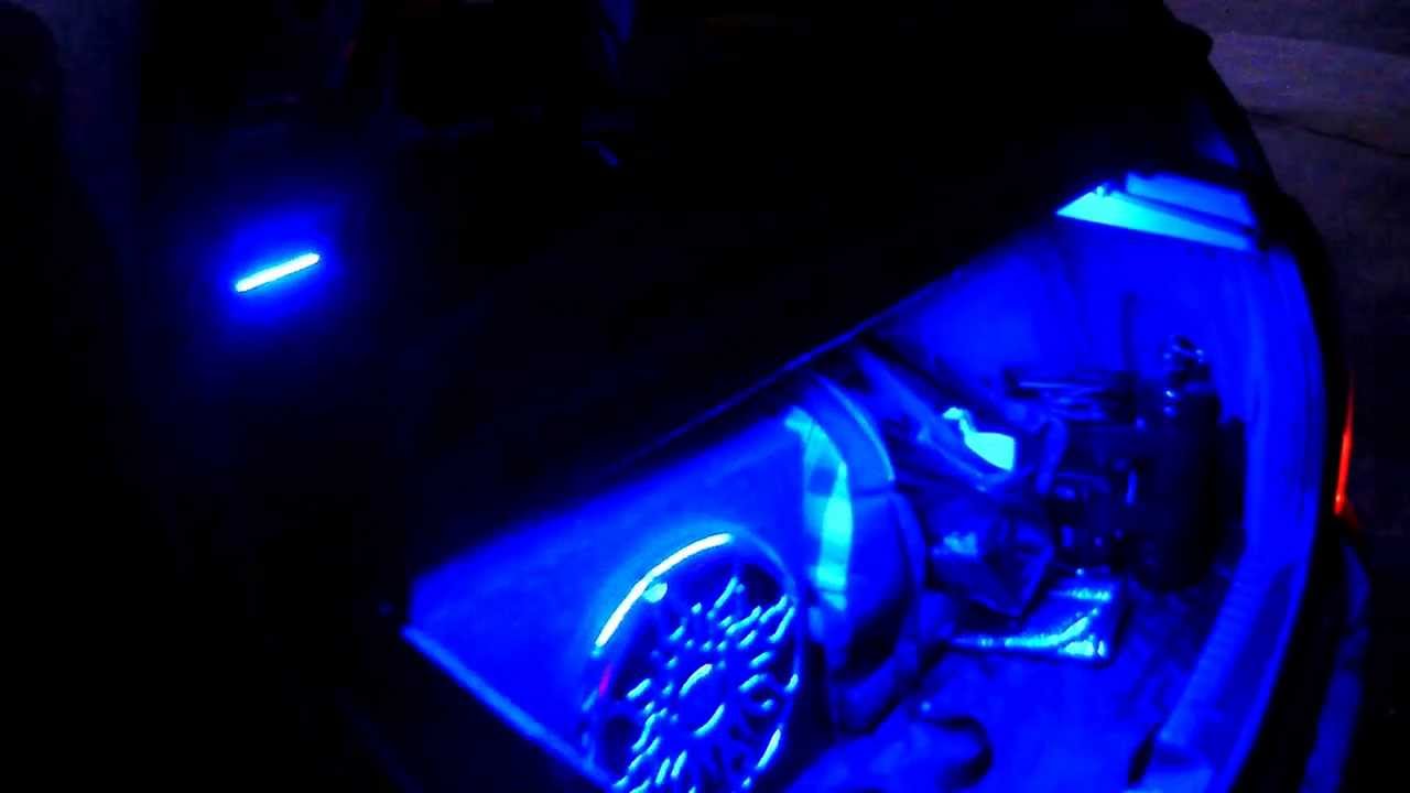 Подсветка салона калина 1