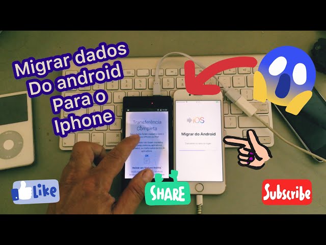 Migrar do Android para o iPhone, iPad ou iPod touch - Suporte da Apple (BR)