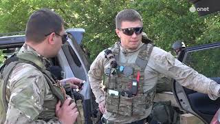 Drony i artyleria. Reportaż Marcina Wyrwała z frontu w Donbasie