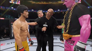 Bruce Lee Vs. Pink Biscuit - Ea Sports Ufc 4  - Epic Fight 🔥🐲