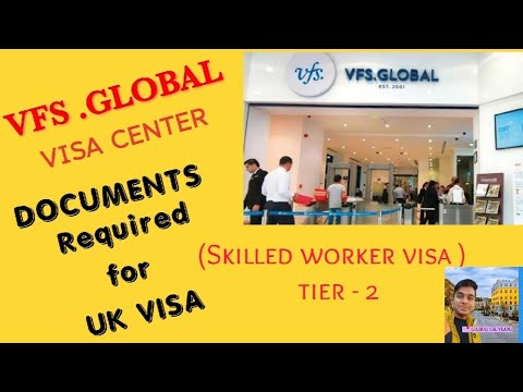 VFS.GLOBAL VISA CENTER documents required for UK visa , Biometric appointment