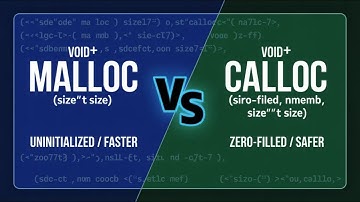Malloc Vs. Calloc in C.