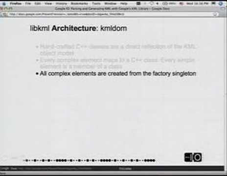 Google I/O 2008 - Parsing and Generating KML