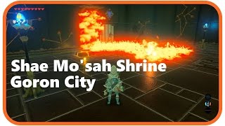 Shae Mosah Shrine in Goron City - The Legend of Zelda Breath of the Wild