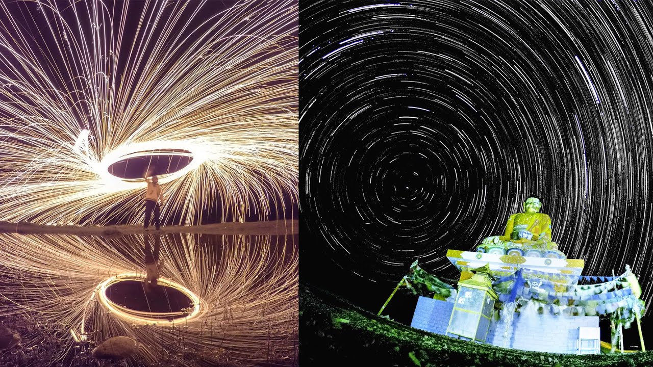 GoPro Star Trails and Steel Wool || STEP BY STEP Tutorial