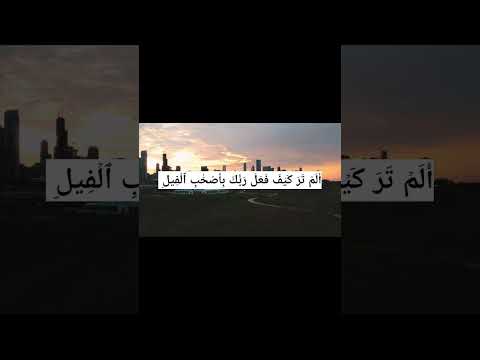 سورة الفيل لشيخ يوسف العيدروس