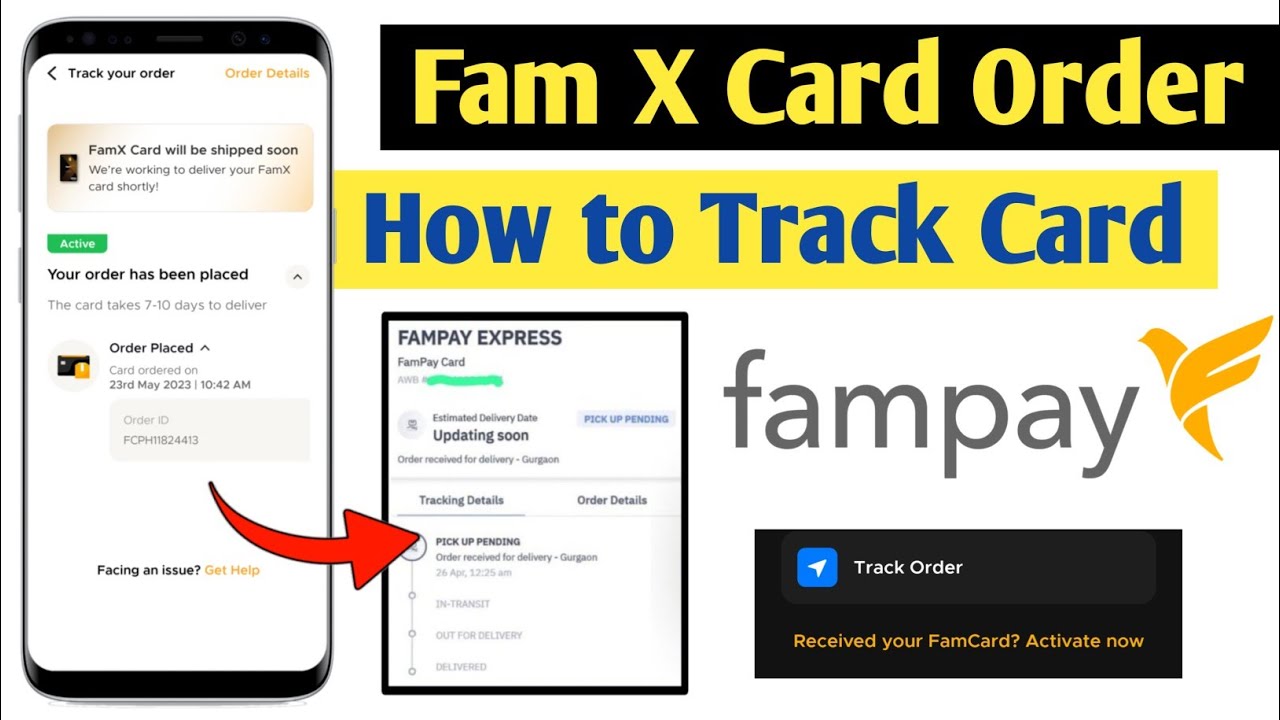 Fampay Card Not Dellivery || How To Track fampay card || फेम पे कार्ड ...