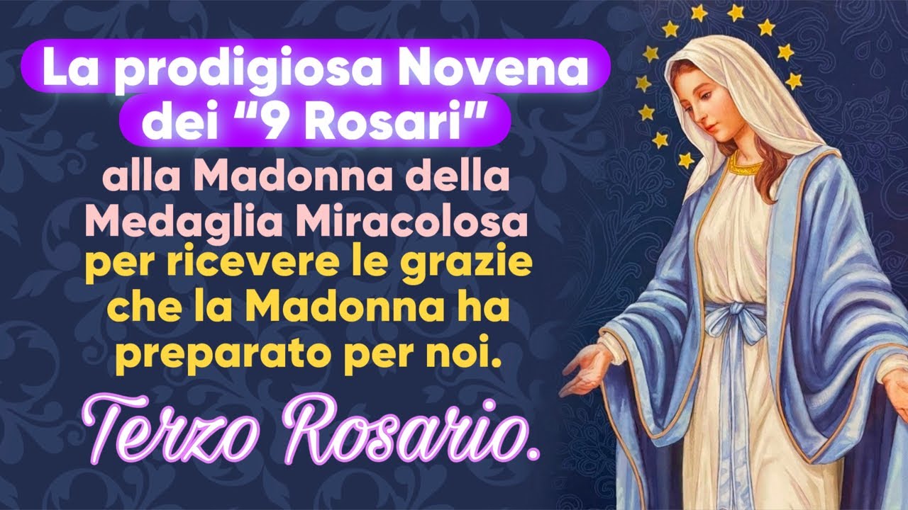 La prodigiosa Novena dei “9 Rosari” alla Madonna della Medaglia
