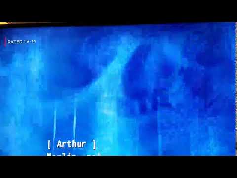 "World's loudest orgasm" meme in Merlin (S4 E1)