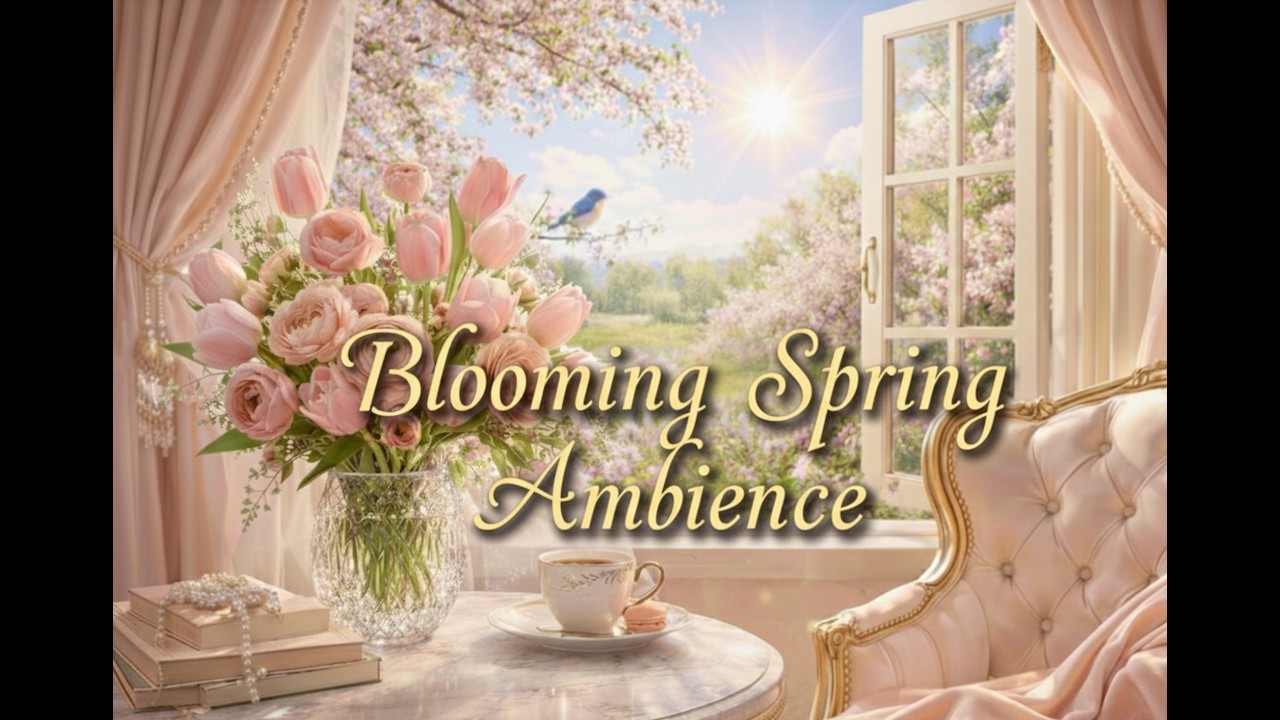 Soft Romantic Spring Piano 🌸 Gentle Classical Music for Peaceful Mornings, Relaxation & Slow Living