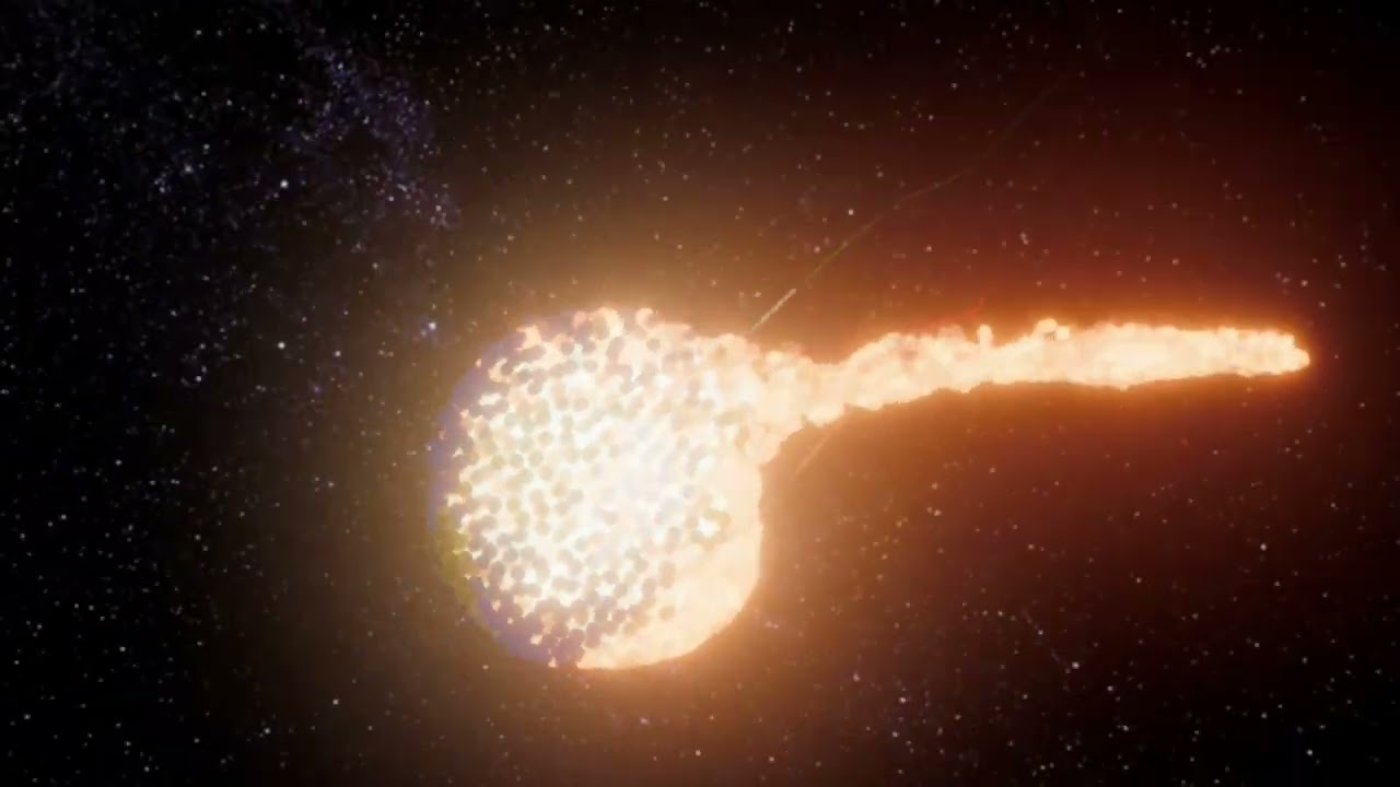 Creating the moon in space crash sim!