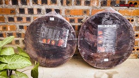 Thớt Nghiến Đá SIÊU TO - KHỔNG LỒ Hàng Chuẩn Của HTX Dao Phúc Sen