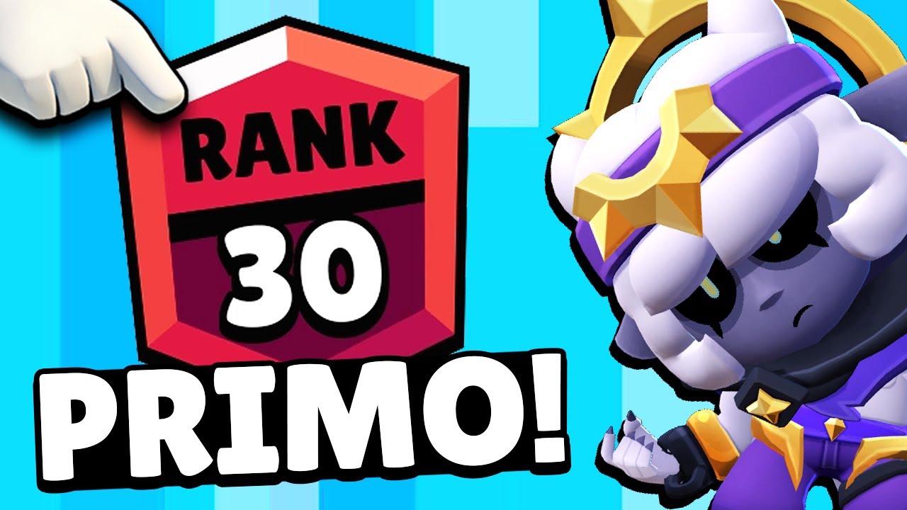 MOMENTO STORICO 🥇 PRIMO RANK 30 di GRAX! - Brawl Stars