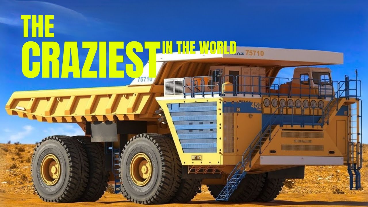 INSANE Mega Truck You've Never Seen Before – BelAZ 75710 in Action