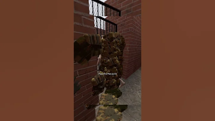 Modest SCP-096 vs C4 #shorts #scp096 #garrysmod