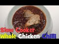 Slow Cooker Whole Chicken Chilli