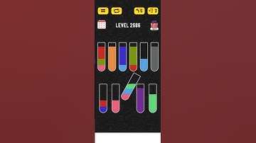 Water sort puzzle - Level 2686 #watersortpuzzle #games #level #watersort #puzzle #gaming