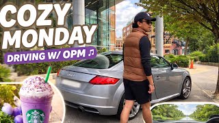 I Took a Random UK Countryside Drive… with OPM Playing + Ube Starbuck Drink