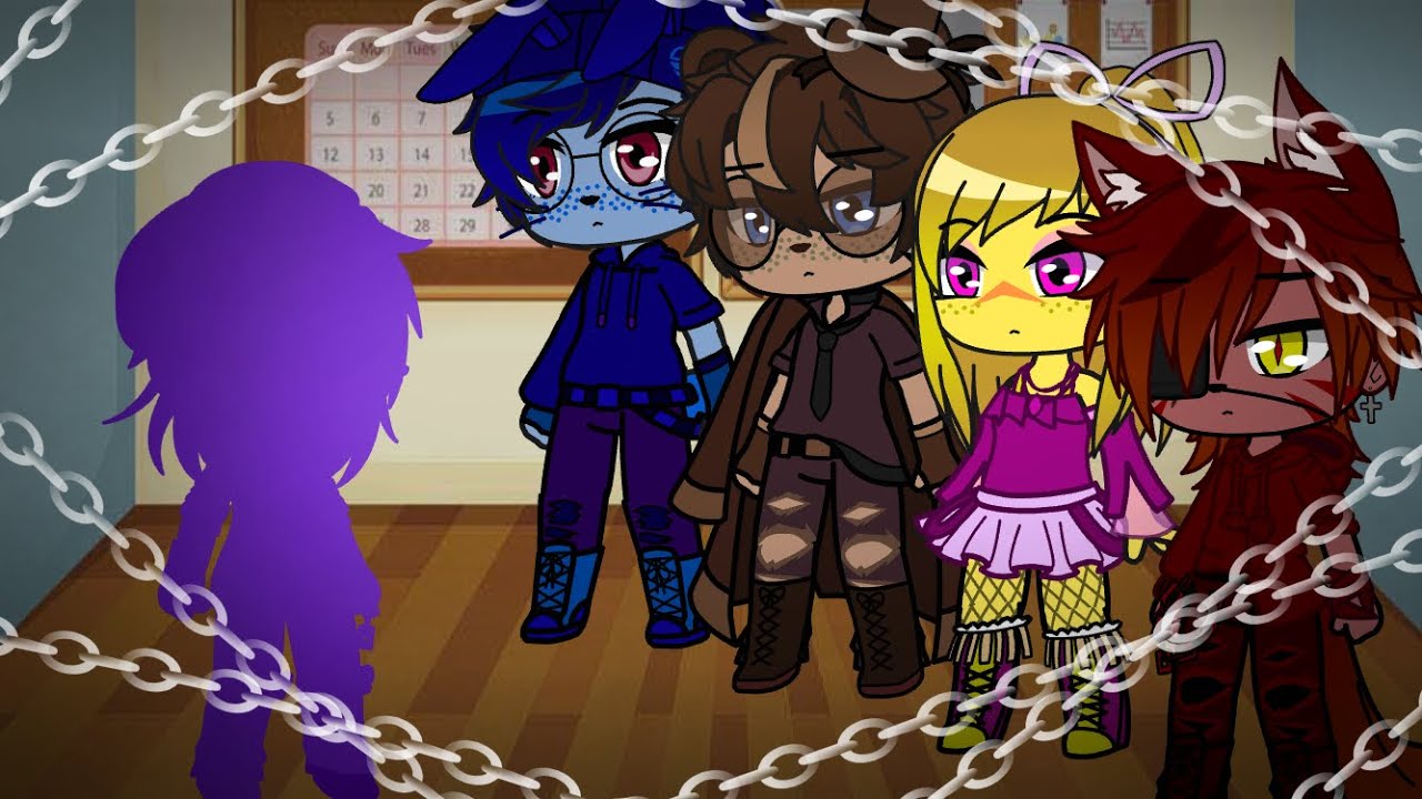 William Afton stuck in a Room With Fnaf 1//My AU//(Old/cringe)