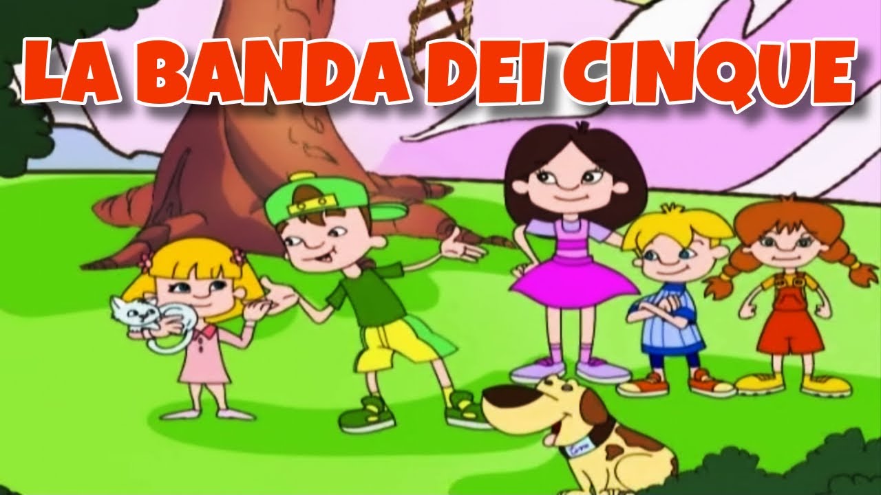 LA BANDA DEI CINQUE | Marty e i suoi amici | Canzoni Per Bambini