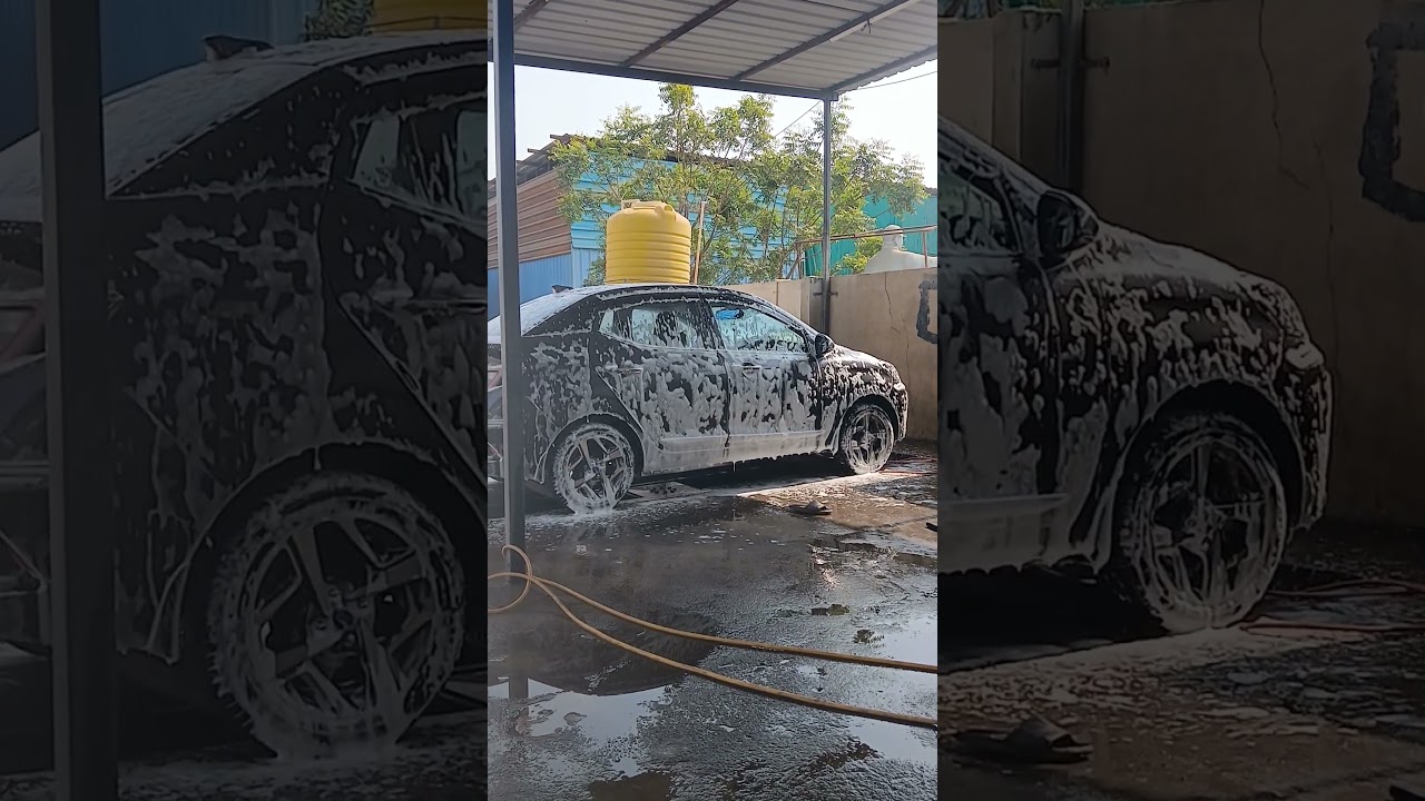 Hyundai  Aura washing and cleaning. .... glowing  likecnew